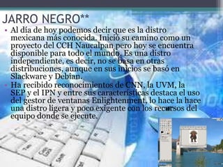 Distribuciones linux mexicanas