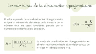 DISTRIBUCION HIPERGEOMÉTRICA, probabilidad | PDF