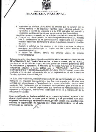 Distribuidores de gas