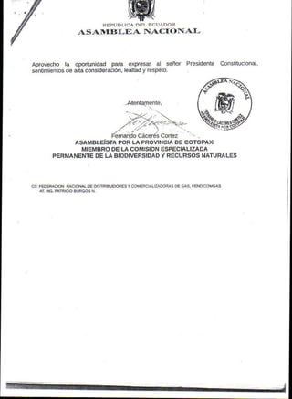 Distribuidores de gas