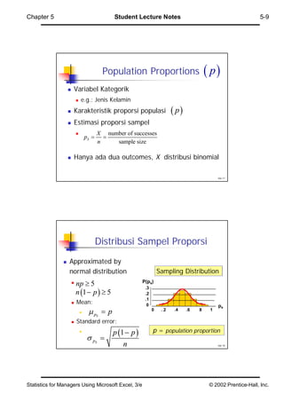 Distribusi sampling | PDF