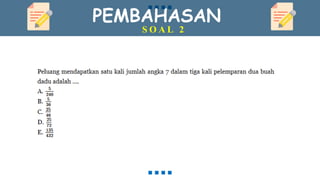 PEMBAHASAN
S O A L 2
 