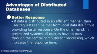 Distributed Database | PPT | Free Download