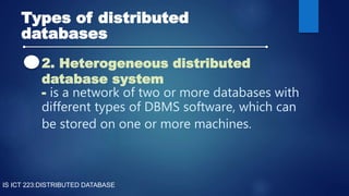 Distributed Database | PPT