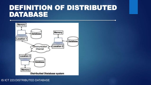 Distributed Database | PPT | Free Download