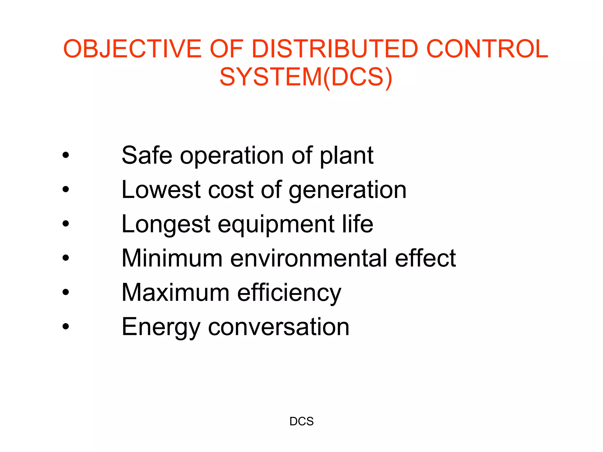 Distributed Control System | PPT