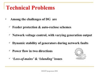 Distributed Generation By Roland Desouza | PPT