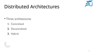Comprehensive Overview of Distributed Computing Architectures and ...
