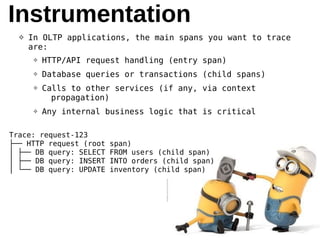 Distributed tracing with OpenTelemetry and Jaeger | PDF