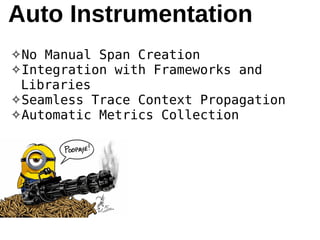 Distributed tracing with OpenTelemetry and Jaeger | PDF