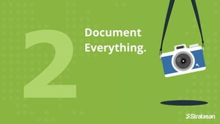 Document
Everything.
Document
Everything.
 