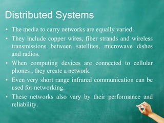 Distributed and clustered systems | PPT