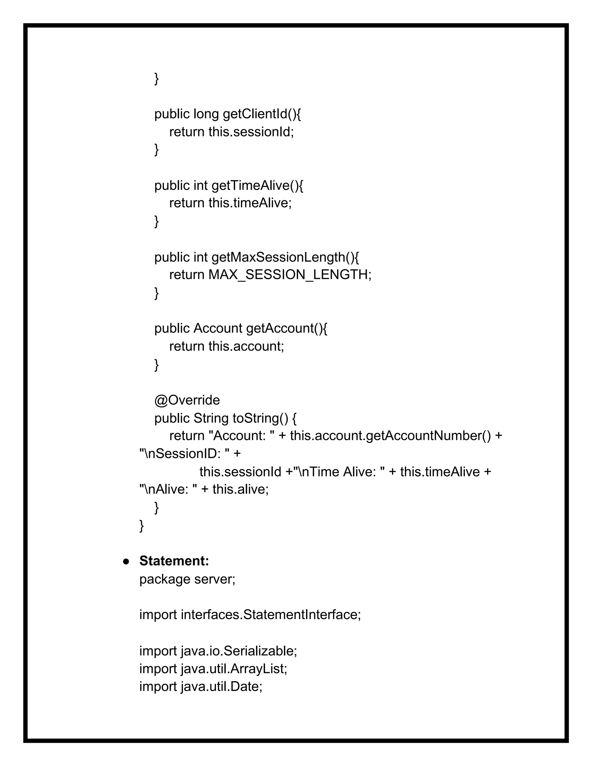 Distributed banking system using rmi project | PDF