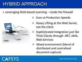 Can/do I capture at point of origin?