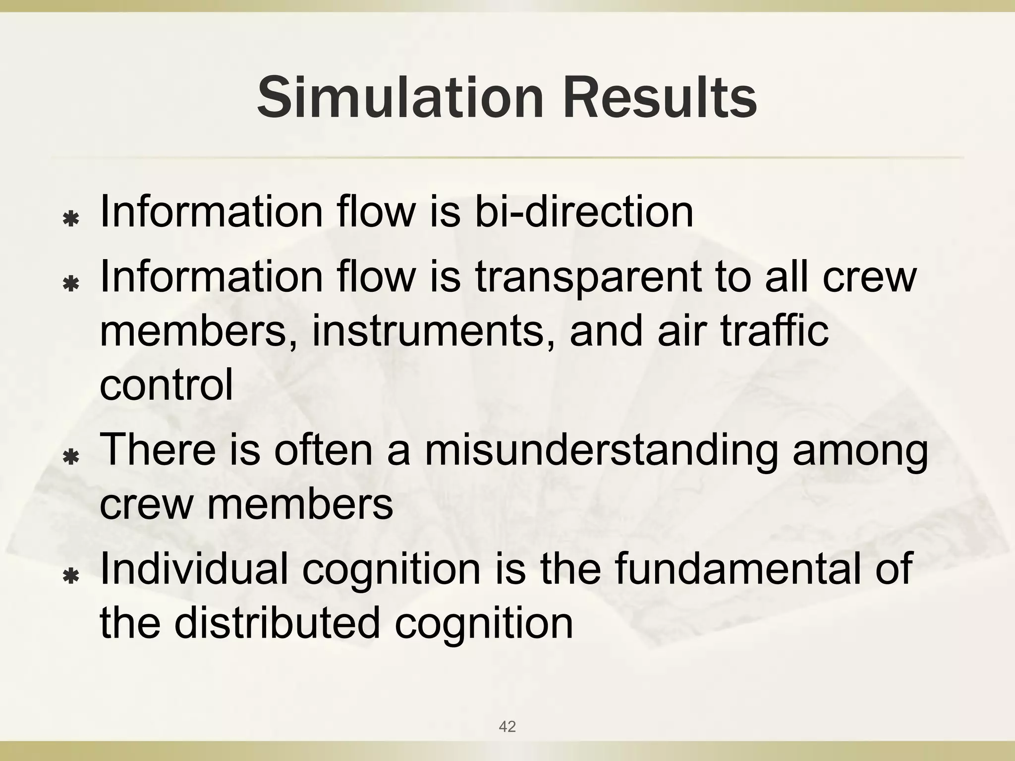 Simulation goal: analyze the propagation of representational state across a series of representational media38