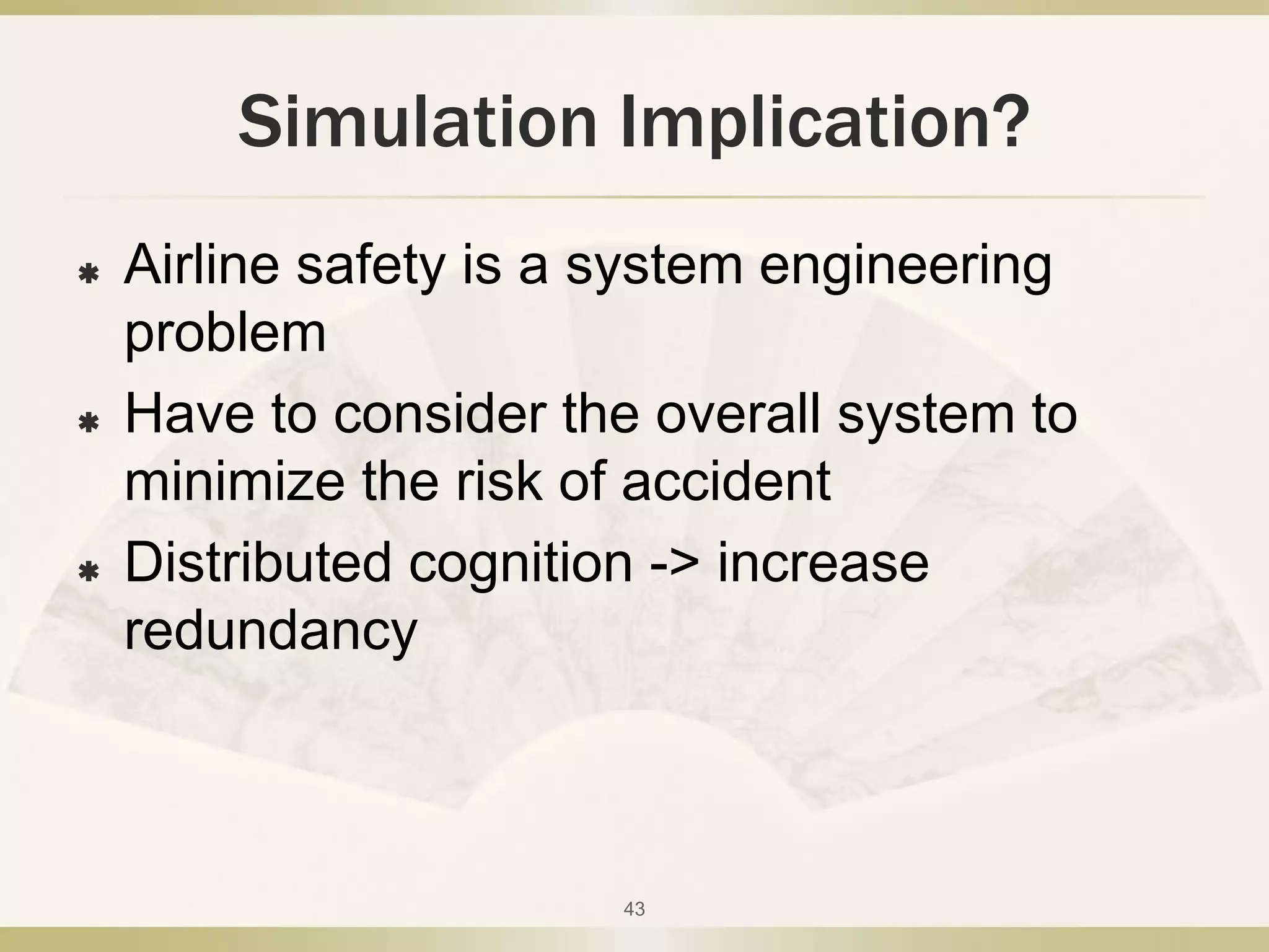 Simulation CharactersCaptain: commander of the flight, Pilot NOT flying, 