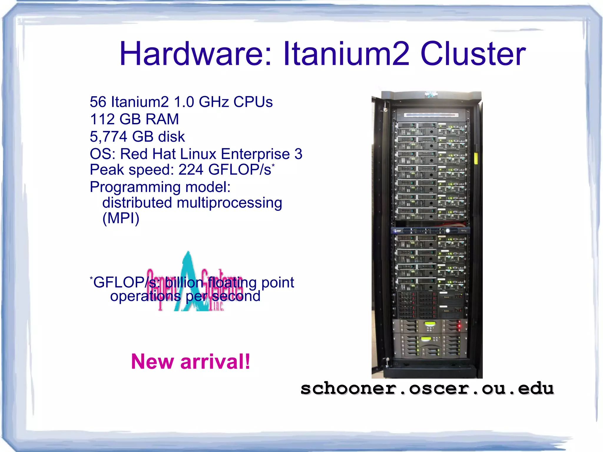 Distributed Computing {TAO, OpenMP} 