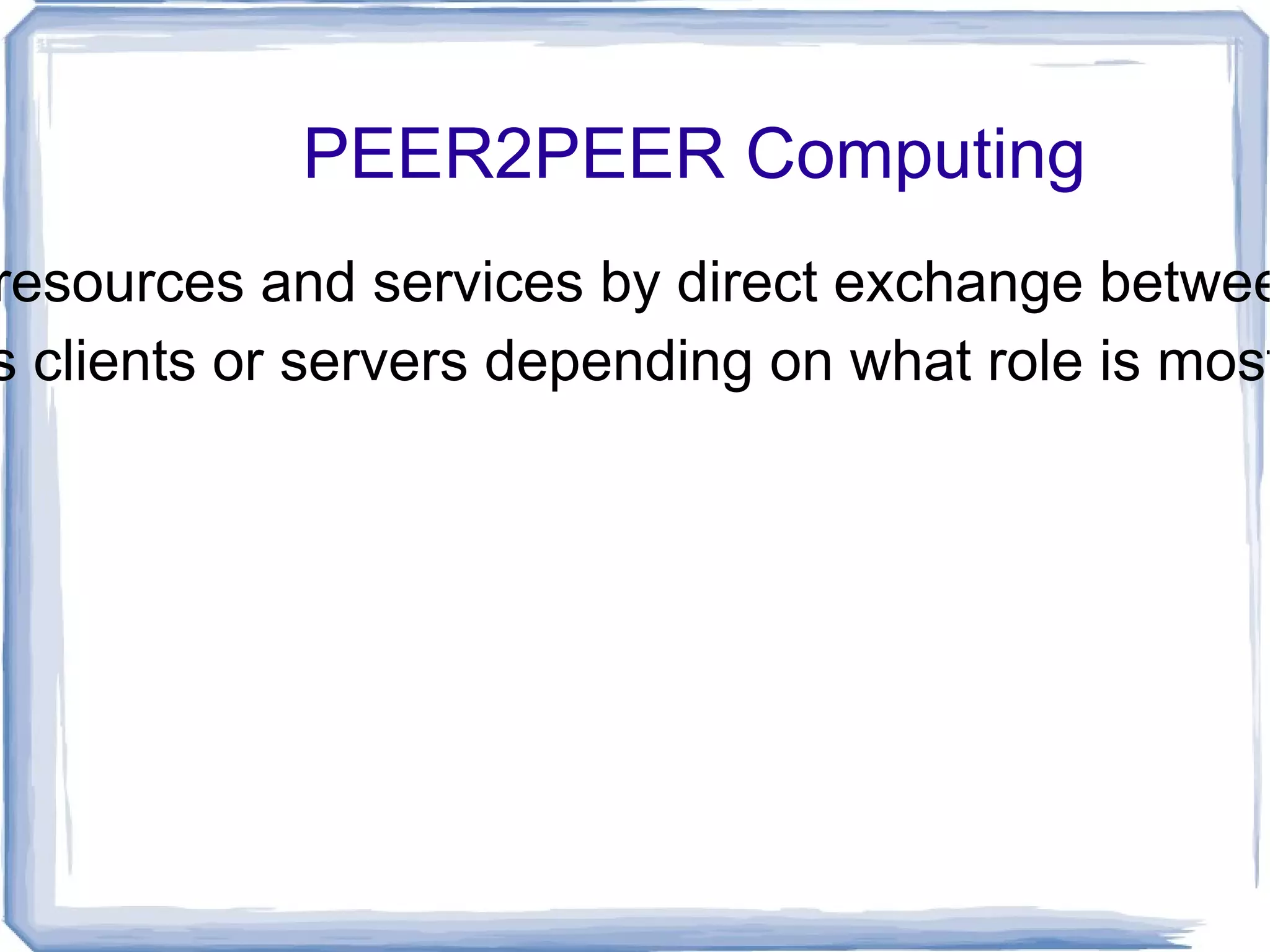 Cluster Implementation What is Middleware ? 
