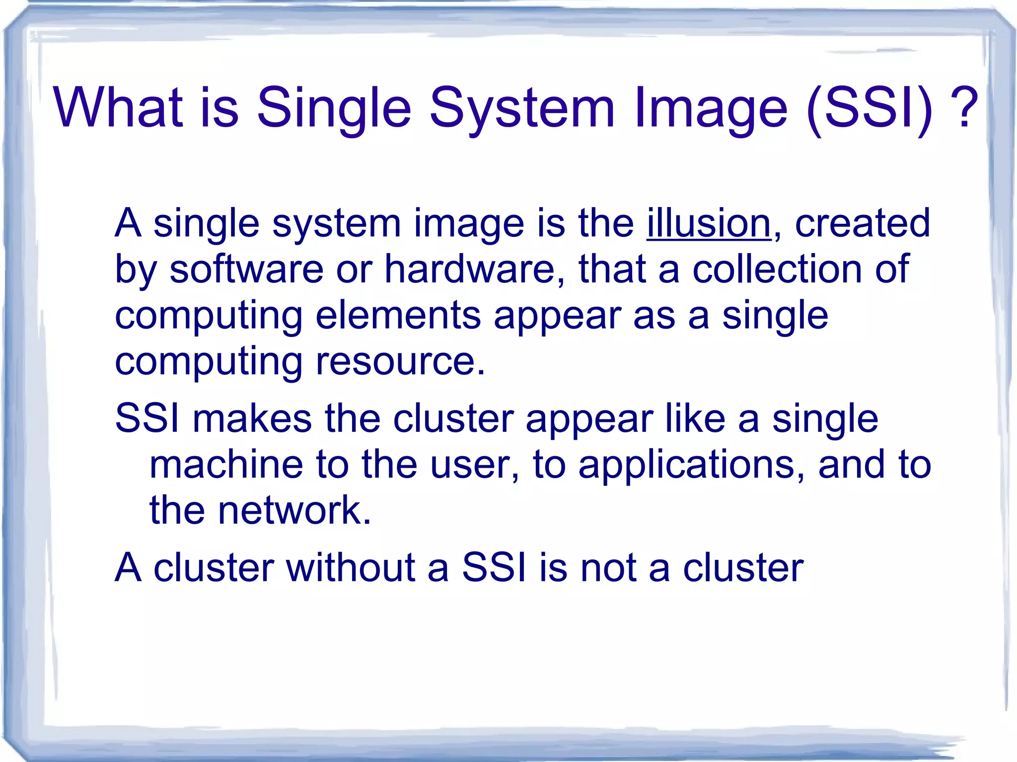 Why Parallel Processing ? Computation requirements are ever increasing; for instance -- visualization, distributed databases, simulations, scientific prediction (ex: climate, earthquake), etc. 