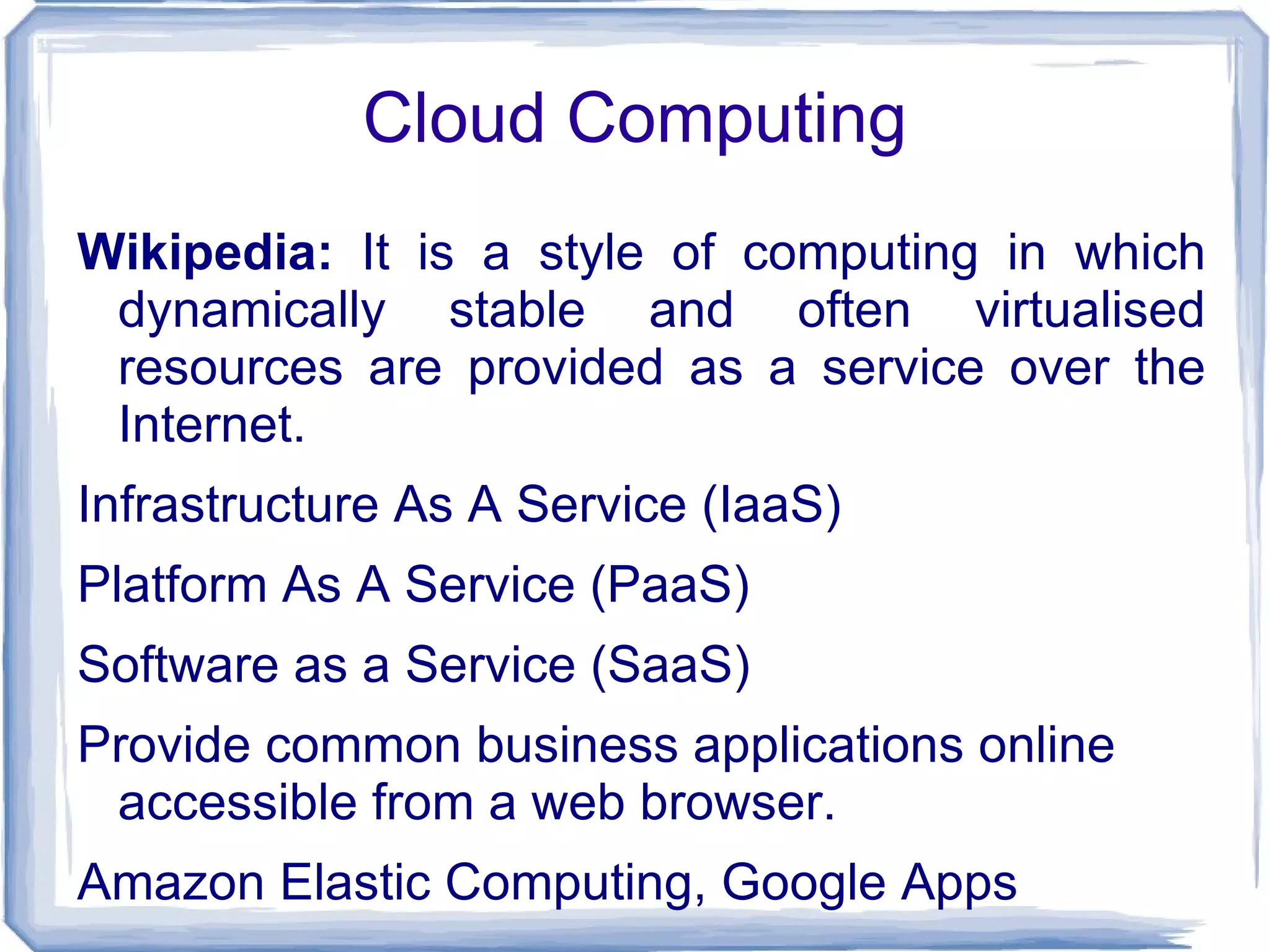 Multiprocessor or Multi-Core Computing 
