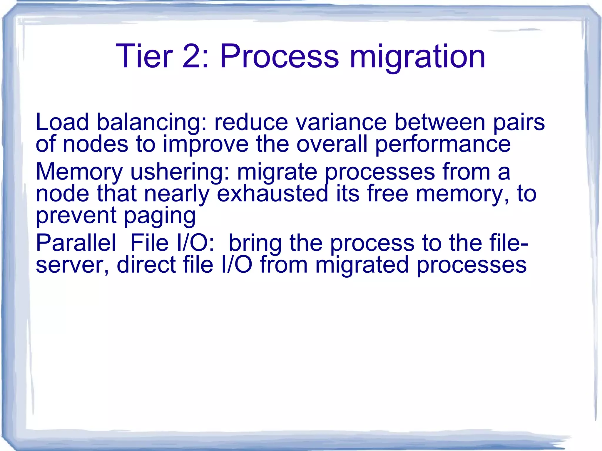 Traditional services becomes subsystems 