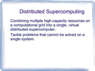 Benefits of Single System Image  