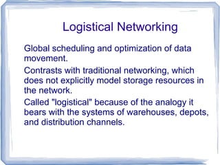 fault-tolerant operating among all cluster nodes. 