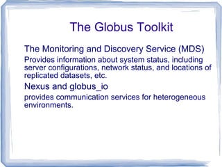 Benefits of Single System Image Usage of system resources transparently 