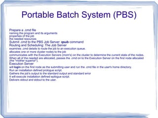 Limitation : reliability & expandability  A memory component or any processor failure affects the whole system. Increase of processors leads to memory contention. Ex. : Silicon graphics supercomputers.... Global Memory System Processor A Processor B Processor C MEMORY BUS MEMORY BUS MEMORY BUS 