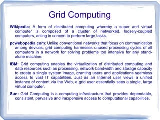 The Coverage Today Parallel Processing 