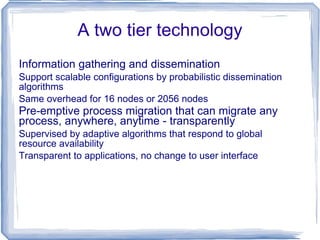 Low-application performance Application Programs System Services User Mode Kernel Mode Memory & I/O Device Mgmt Hardware Process Schedule Application Programs Ex : UNIX 