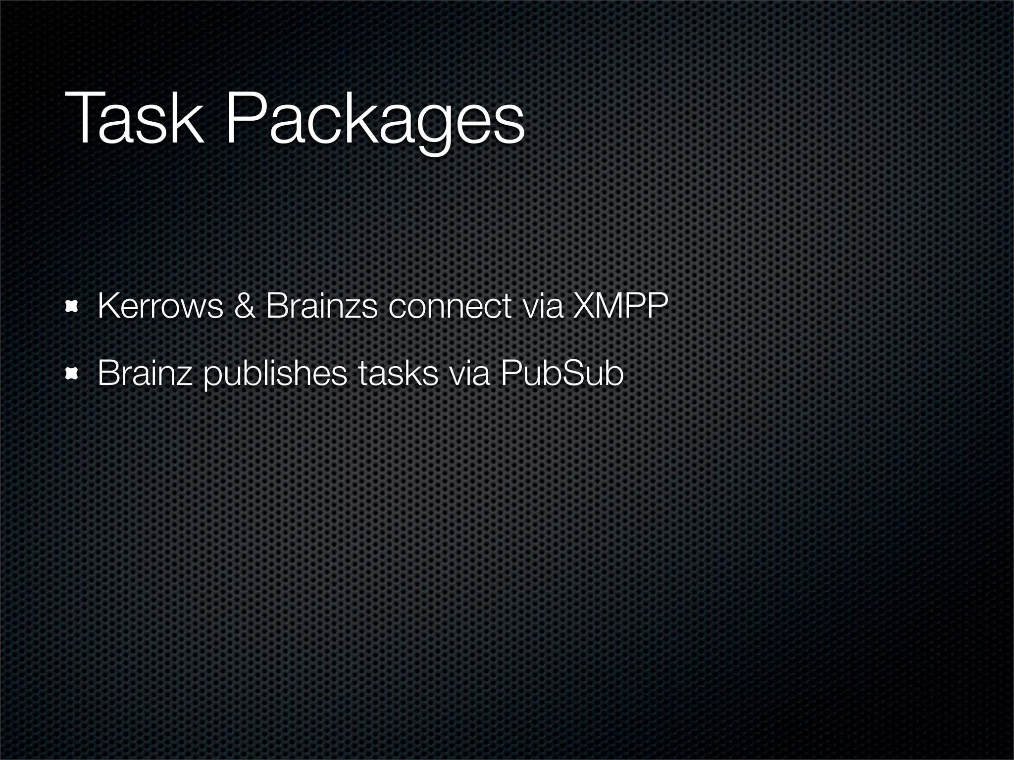 Distributed-ness: Distributed computing & the clouds