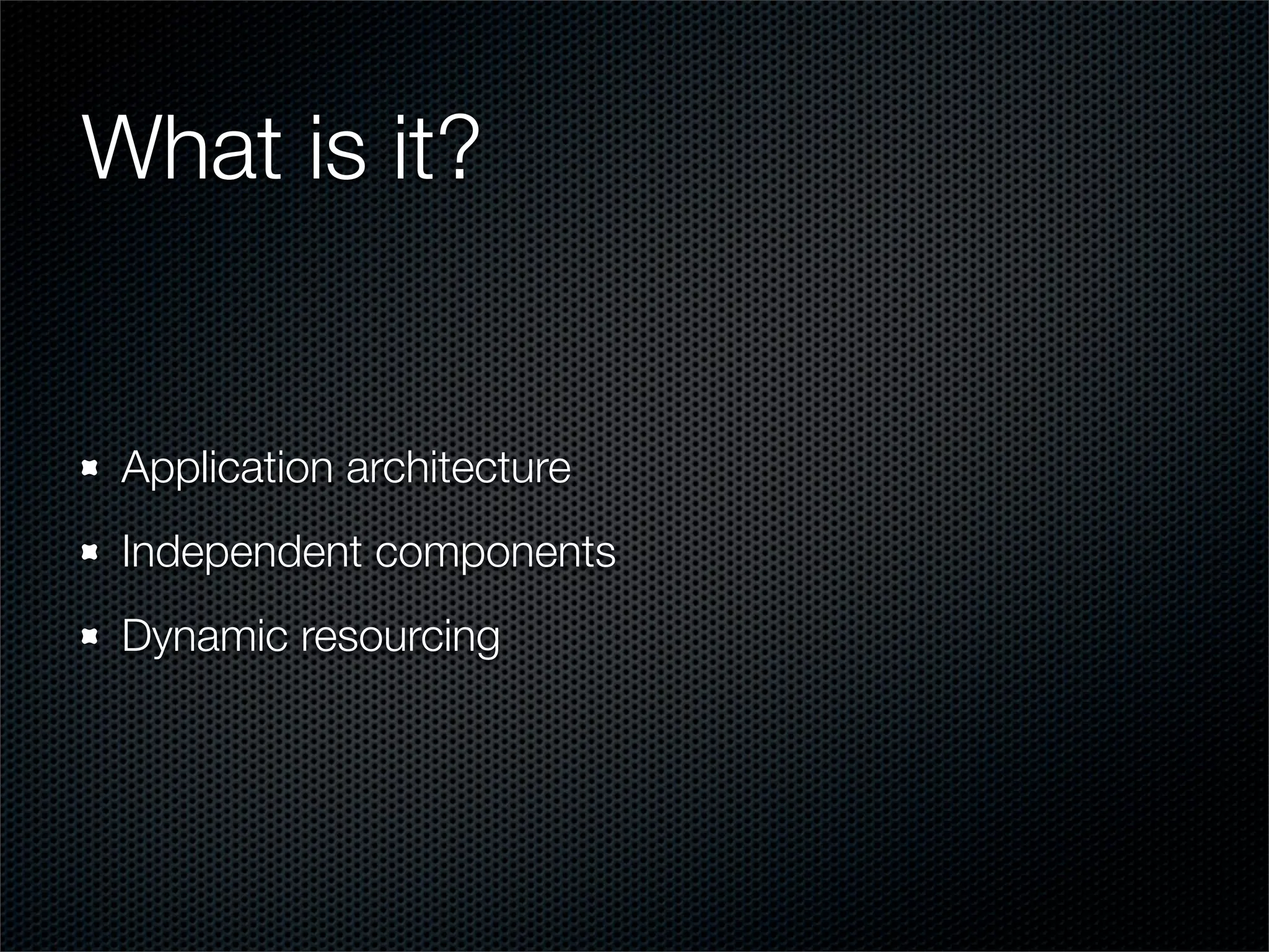 Distributed-ness: Distributed computing & the clouds