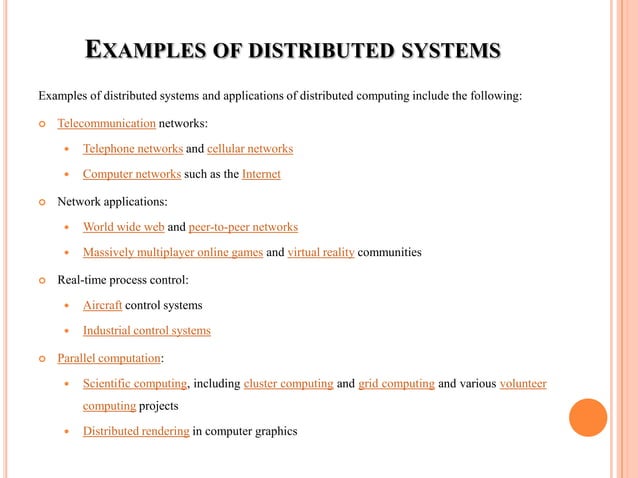 Distributed computing | PPTX | Computing | Technology & Computing