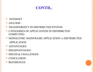 Distributed computing | PPT