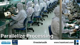 www.hazelcast.com@noctarius2k
Parallelize Processing
 