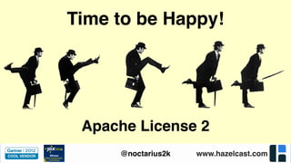 www.hazelcast.com@noctarius2k
Time to be Happy!
Apache License 2
 