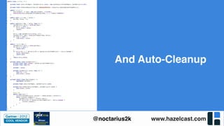www.hazelcast.com@noctarius2k
And Auto-Cleanup
 