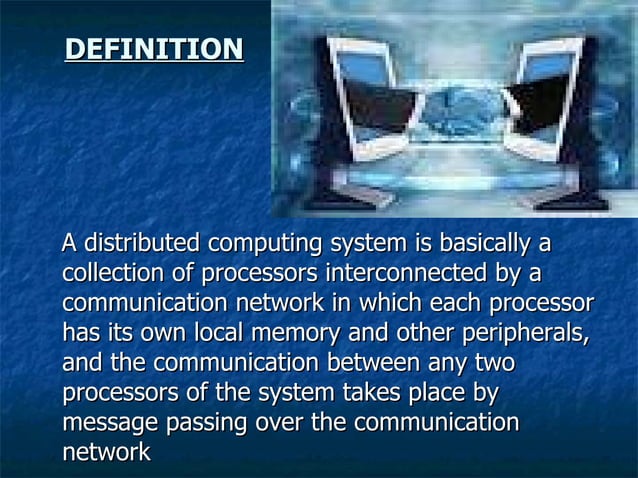 Distributed computing ).ppt him | PPT