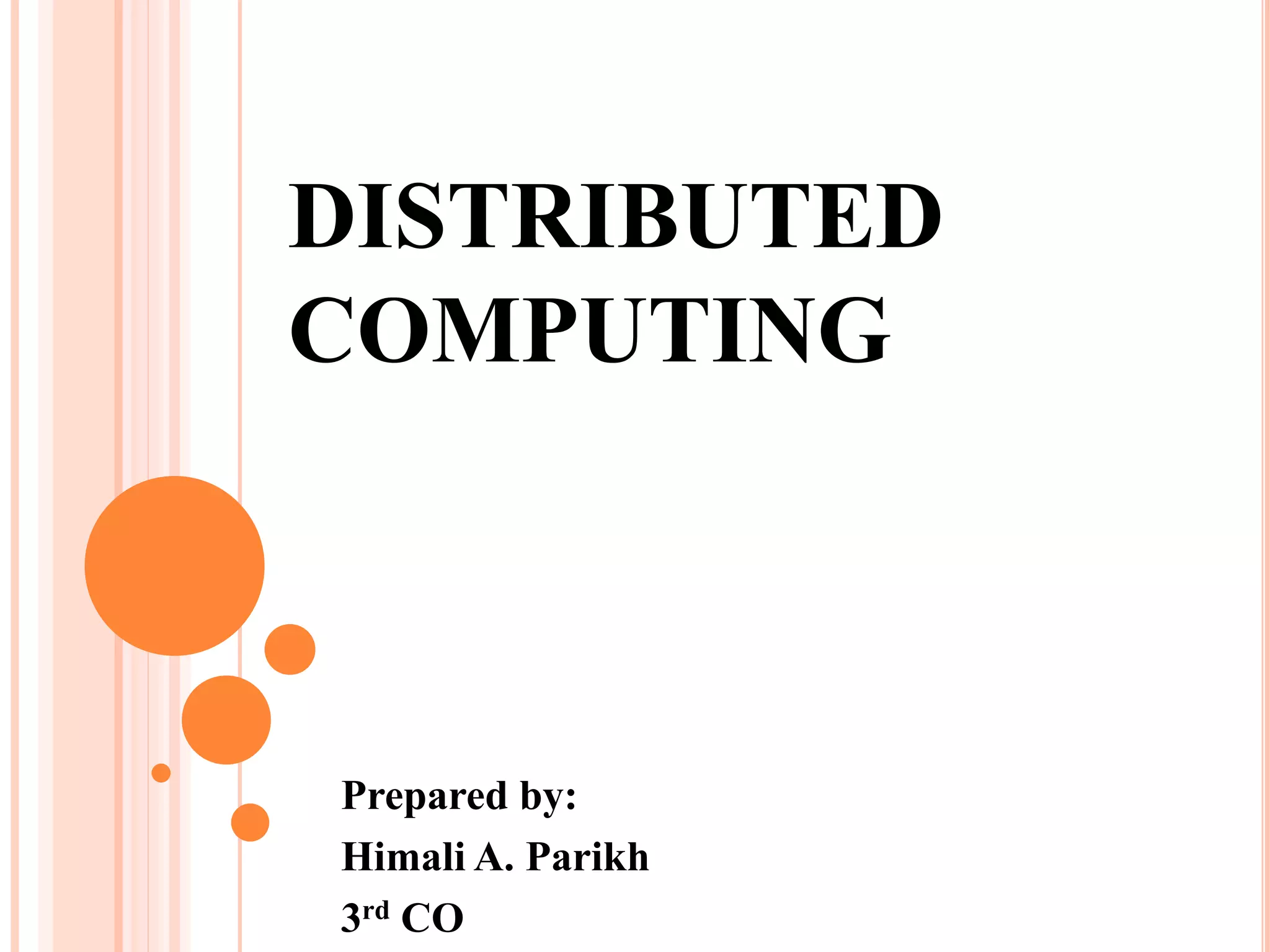 Distributed computing (2) | PPT