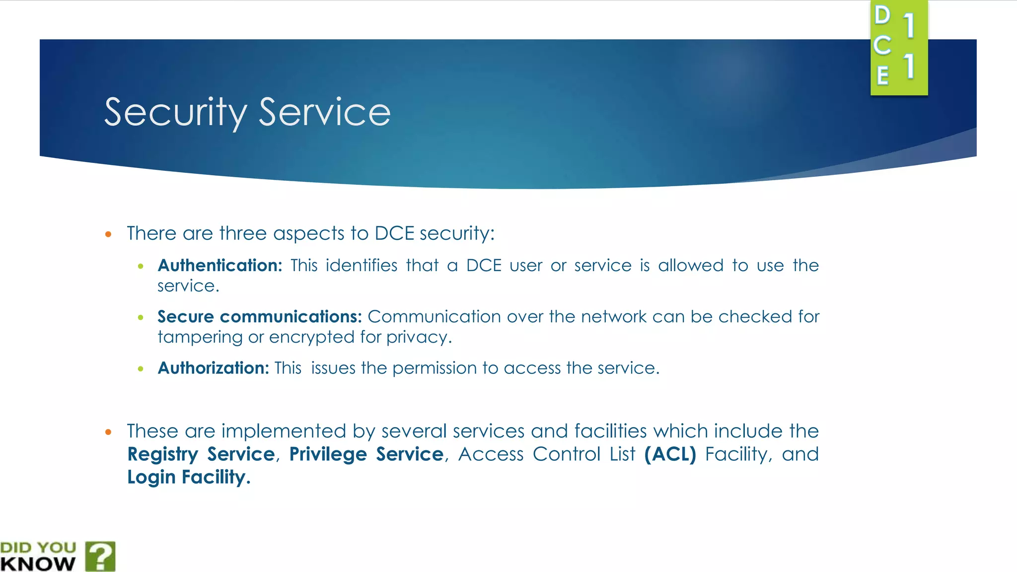 Distributed computing environment | PPTX