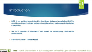 Distributed computing environment | PPTX