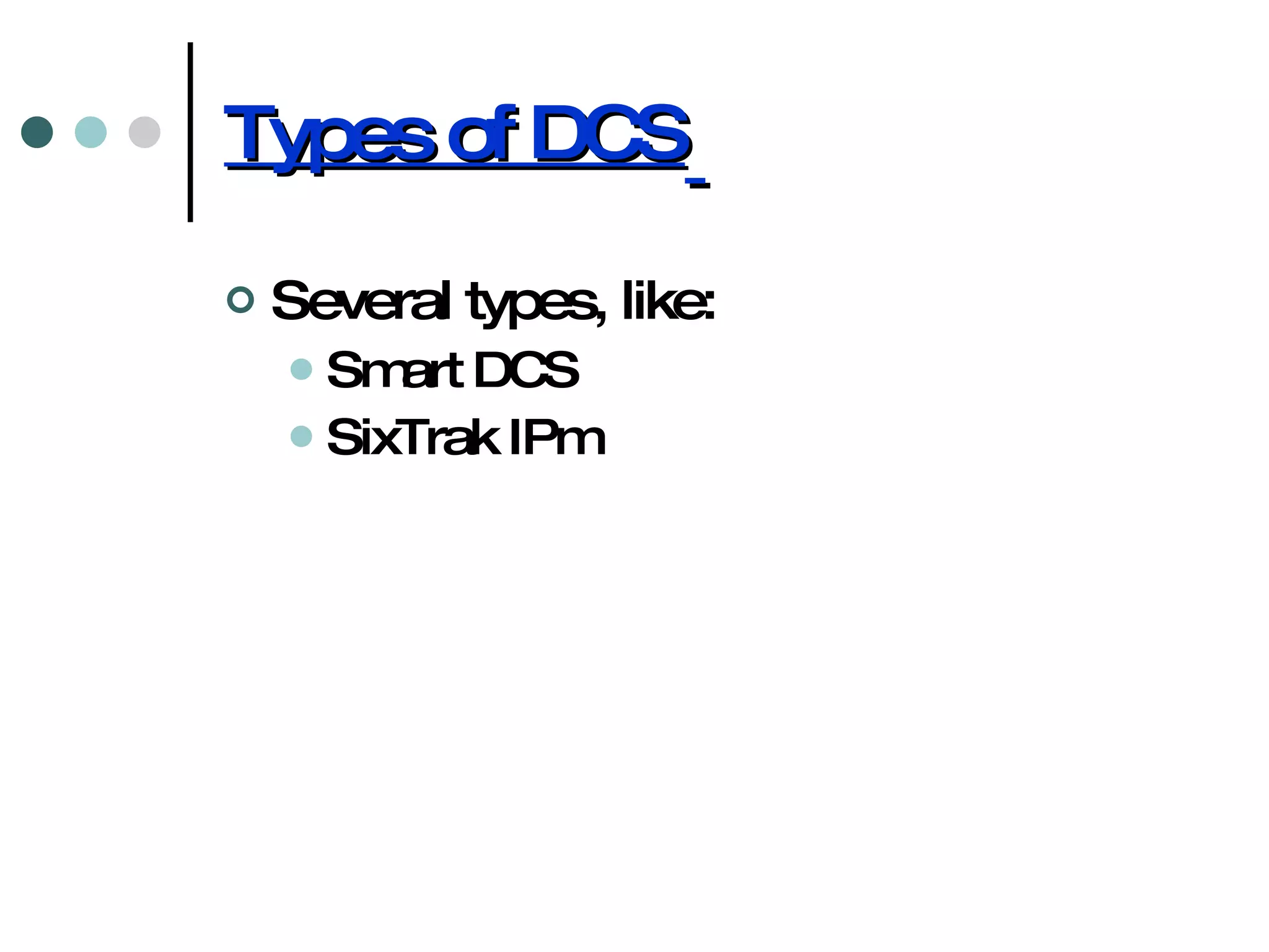 Distributed Control System | PPT