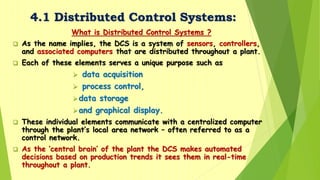 Distributed control system | PPTX | Operating Systems | Computer ...