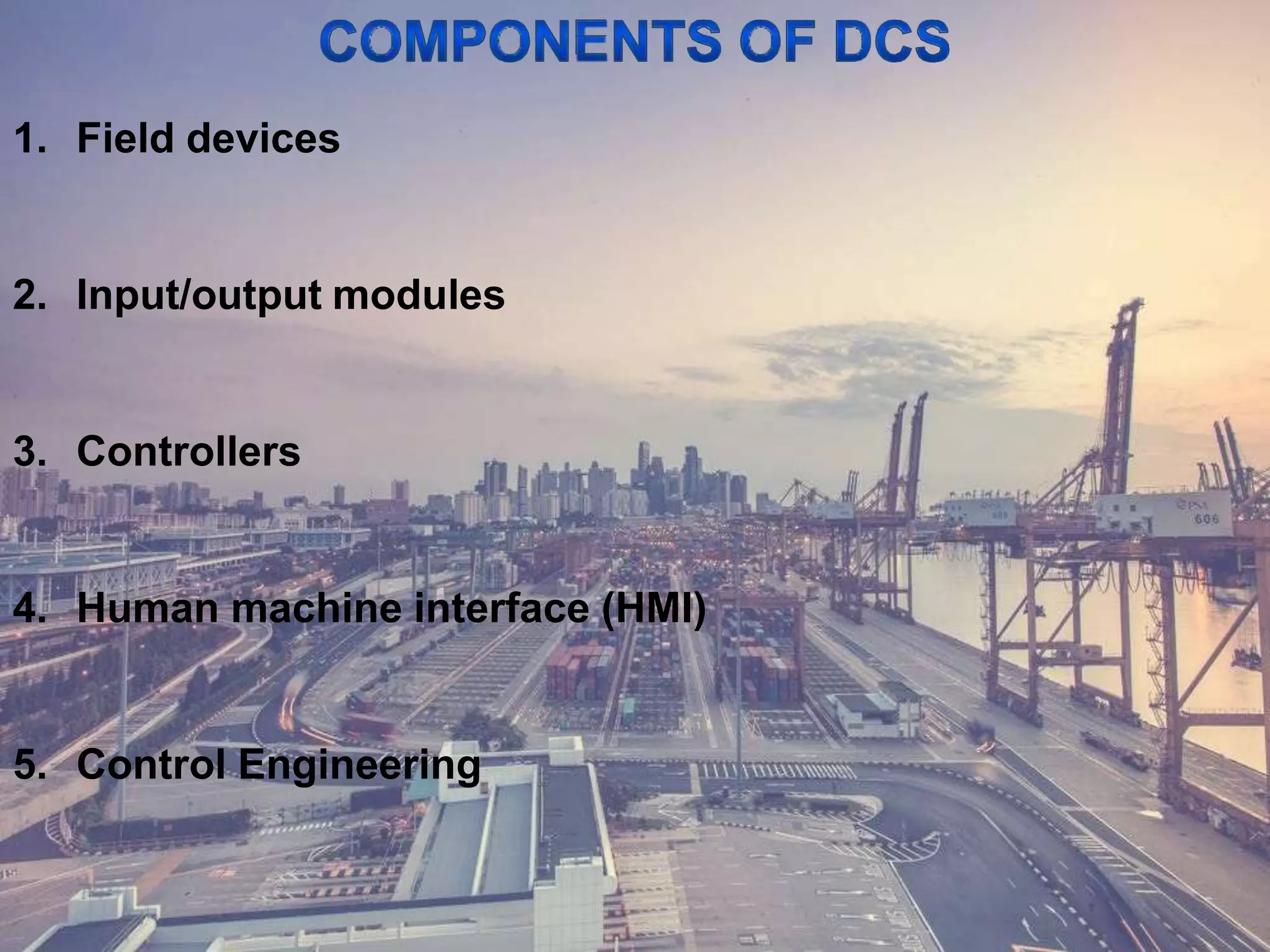 Distributed control system presentation | PPTX