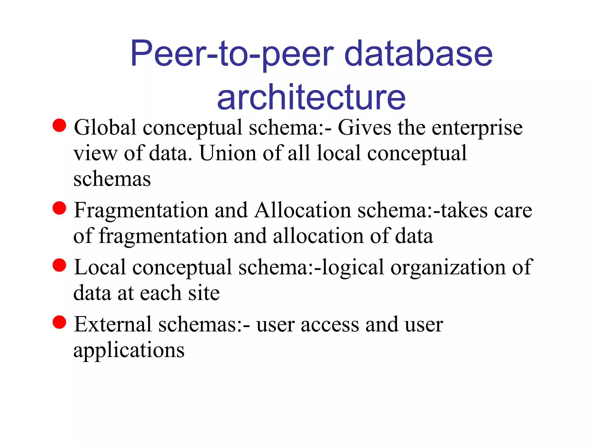 Distributed Database Management System | PPT