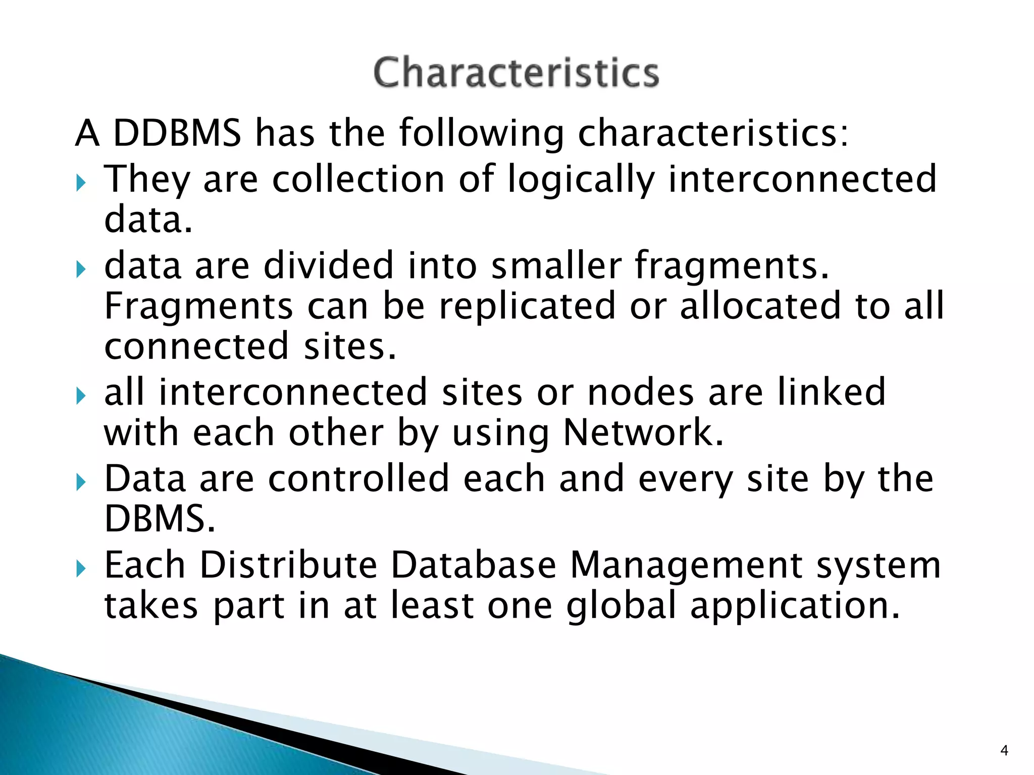 Distributed database management system | PPT