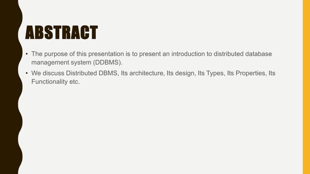 Distributed database management system | PPT