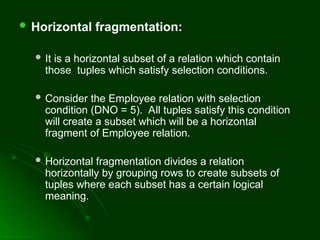 DistributedDatabases full.ppt initail introduction | PPT