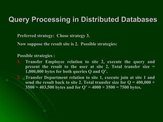 DistributedDatabases full.ppt initail introduction | PPT